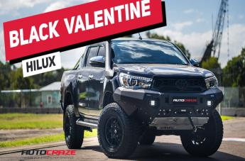 TOYOTA HILUX N80 4WD TECH MATTE BLACK